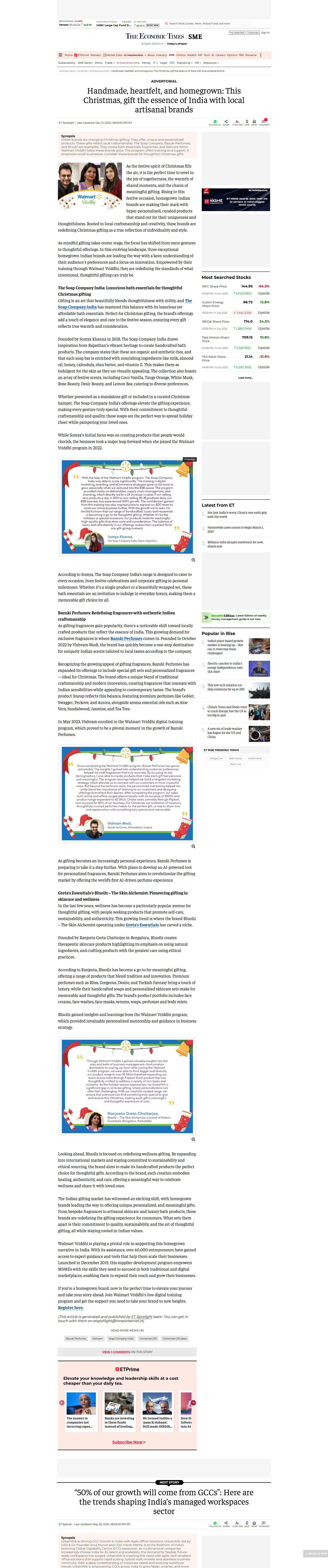 Handmade, heartfelt and homegrown